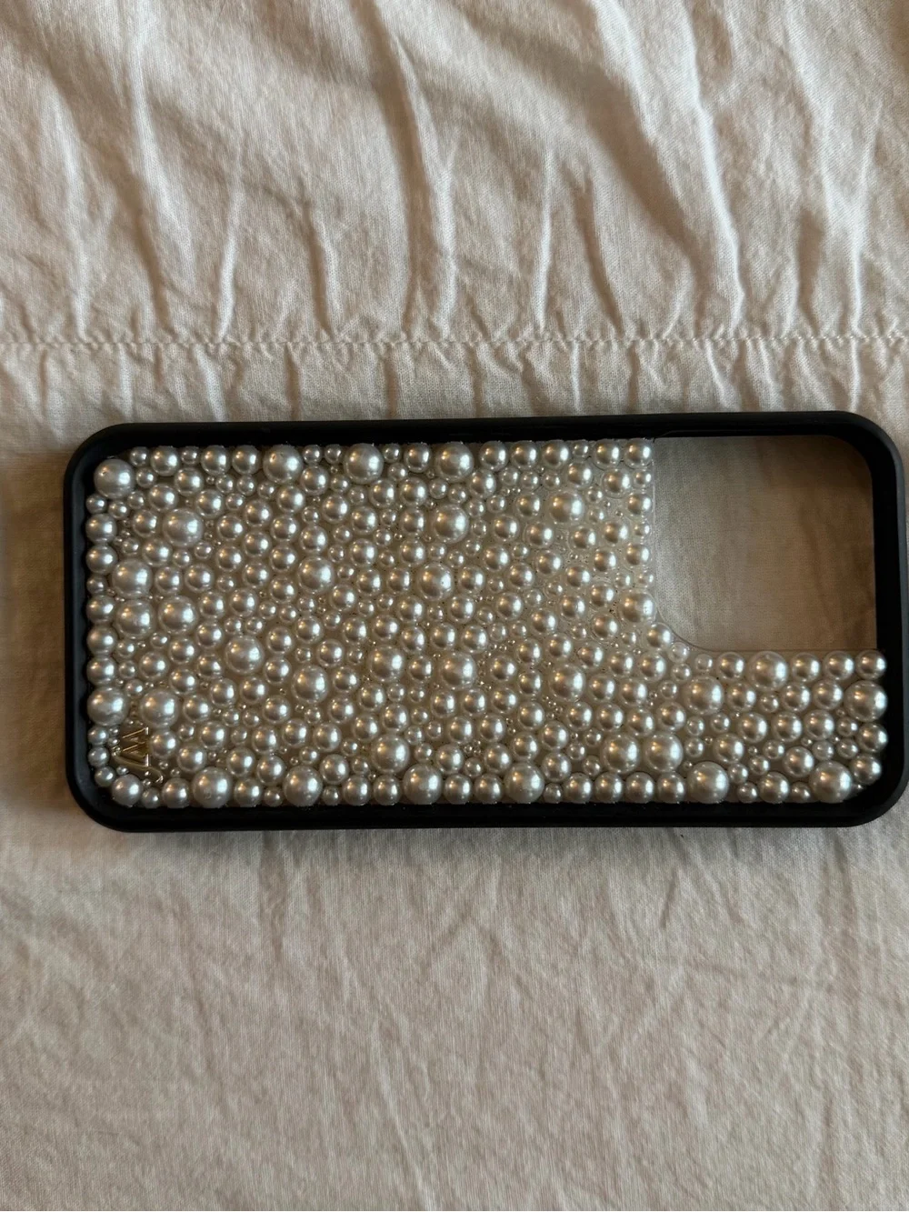 Wildflower IPhone 15 Pro Max Pearl Phone Case